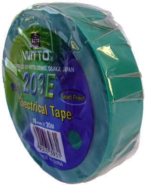 Green Lead Free Insulation Tape  $3.30